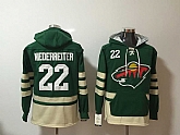 Minnesota Wild #22 Cal Clutterbuck Green All Stitched Hooded Sweatshirt,baseball caps,new era cap wholesale,wholesale hats